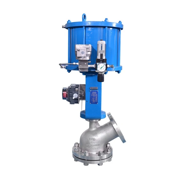 Pneumatic discharge valve