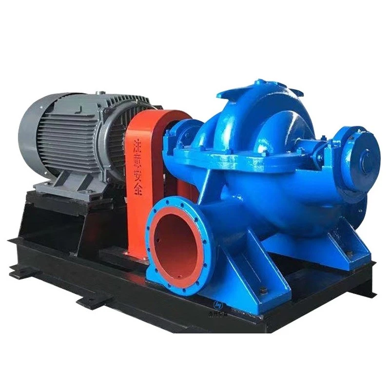 Single stage double suction split casing centrifugal pumps